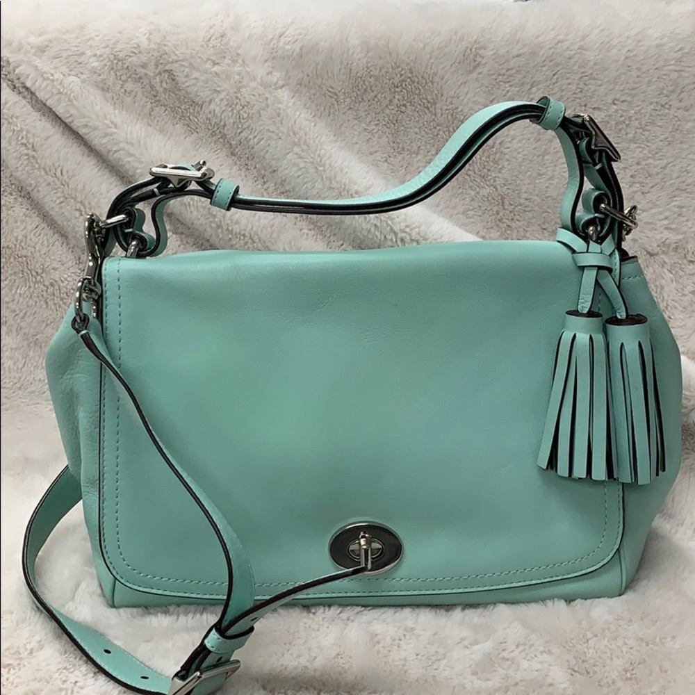 Coach Romy Legacy leather handbag